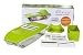 MAIRICO Mandoline Slicer with Container - Premium Julienne Vegetable Slicer with 5 Ultra Sharp Interchangeable Stainless Steel Blades and Hand Guard