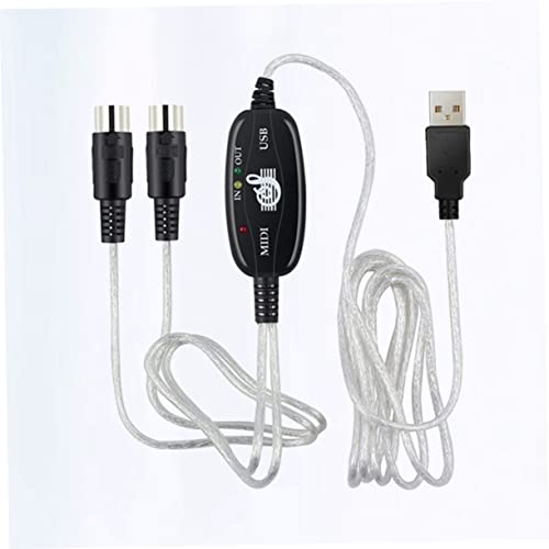 Câble USB pour clavier midi cordon adaptateur instruments électroniques VICASKY XP PC 3x
