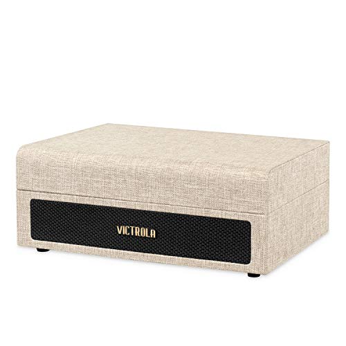 Victrola Parker Valise Bluetooth avec tourne-disque 3 vitesses - Les Beatles, Paul McCartney, John Lennon, RIngo Starr, George Harrison Victrola Parker Valise Bluetooth avec tourne-disque 3 vitesses – Image 3