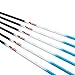 Linkboy Archery Carbon Arrows Hunting Practice Target Arrows Fluorescent with Removable Tip for Compound Recurve Long Bows, Spine 250 300 340 400 500 600 700 800, Pack of 6/12PCS