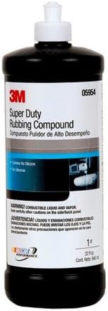 3M Company Super Duty Rubbing Compound 05954, auto paint detail restoration car paint