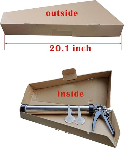 ANZHUO Pistola de calafetagem de salsicha, pistola de cola macia e dura para calafetagem de salsicha