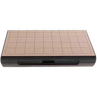 New Study Shogi Japanese Chess with Wooden Folding Chessboard for Beginners