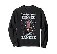 Marvel Spider-Man Christmas Don't Get Tinsel in a Tangle Sweatshirt