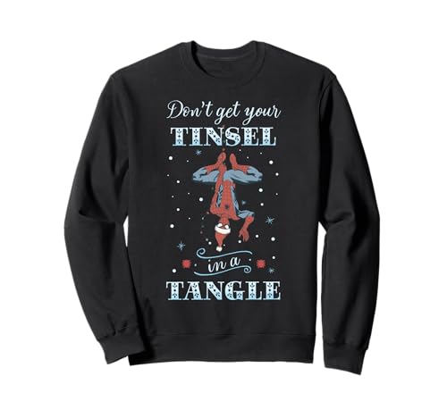 Marvel Spider-Man Christmas Don't Get Tinsel in a Tangle Sweatshirt