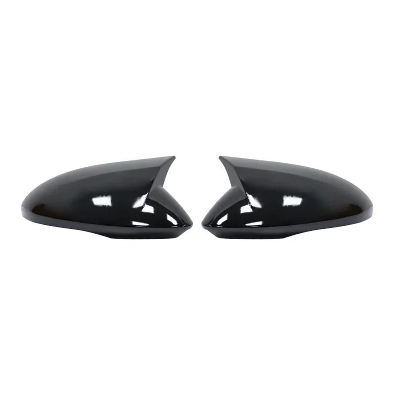 Coques de rétroviseur pour Alfa Romeo Stelvio noir brillant 2016-2020