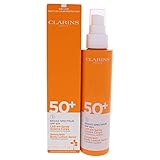 Sunscreen Body Lotion Spray by Clarins for Unisex - 5 oz Sunscreen
