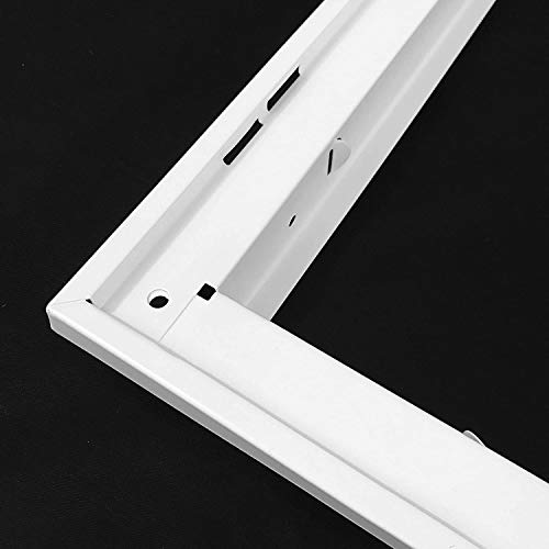 Handua 20"W X 30"H [Duct Opening Size] Steel Return Air Filter Grille [Removable Door] For 1-Inch Filters | Vent Cover Grill, White | Outer Dimensions: 22 5/8"W X 32 5/8"H For 20X30 Duct Opening #TOP3