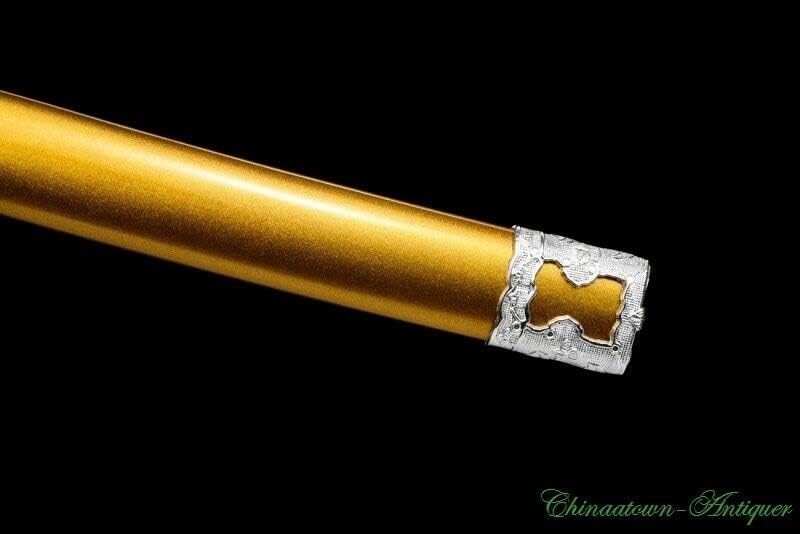 Japanese Sword Samurai Katana Pattern Steel Blade Sharp Blade Combat Ready #3995