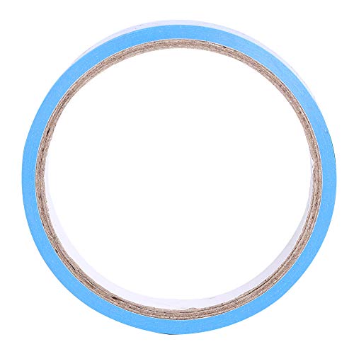 Cinta adhesiva para llantas de bicicleta, cinta selladora al vacío para protección de neumáticos, color azul, 21 mm x 10 m, anti-desplazamiento y anti-tracción, con alta resistencia a la tracción, para bicicletas de ruta y fijas miniatura 7