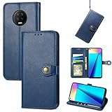 XFDSFDL® Cas de pour Infinix Note 7 (6,95 Pouces) PU Cuir Housse Flip Coque avec Built Stand et Rond Magnétique Fermeture Portefeuille Shell de Protection Bleu XFDSFDL® Cas de pour Infinix Note 7 (6,95 Pouces) PU Cuir Housse Flip Coque avec Built Stand et Rond Magnétique Fermeture Portefeuille Shell de Protection Bleu