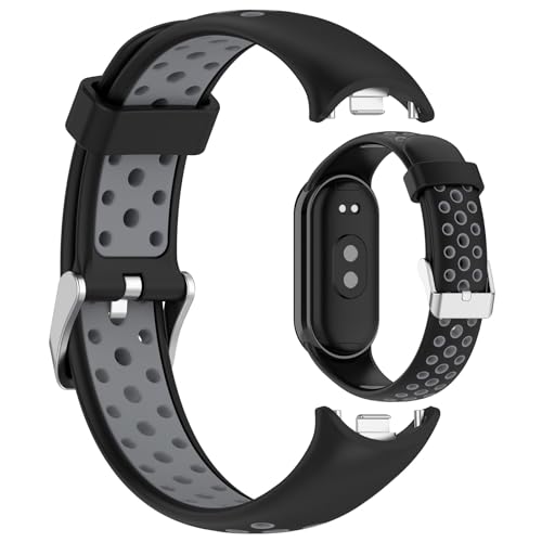 Correa de silicona para Xiaomi Band 9 compatible miniatura 3