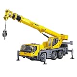DDLONGDD Construction Toy All-Metal Truck Crane Model 1:50 Scale - Highly Detailed, Perfect for Collectors and Display, Durable Alloy Material, Ideal Gift