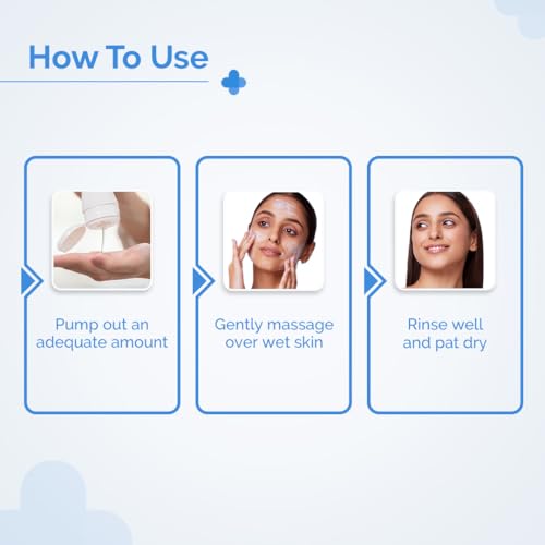 Image of The Derma Co 2% Niacinamide Gentle Skin Cleanser for Sensitive, Dry, Normal Skin - 250 ml Non-Irritant | 100% Soap-Free | Non-Oil Stripping | Gently Cleanses Makeup