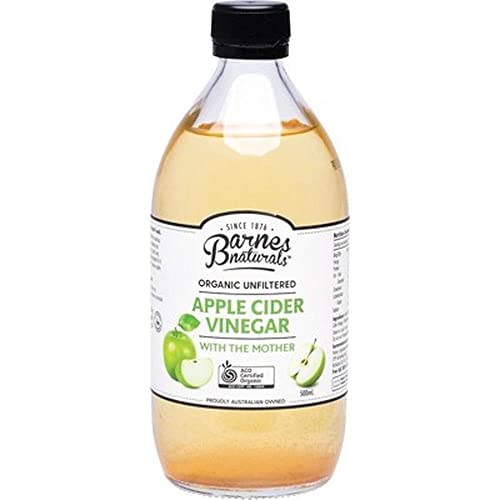 Barnes Naturals Organic Unfiltered Apple Cider Vinegar with the Mother 500 ml
