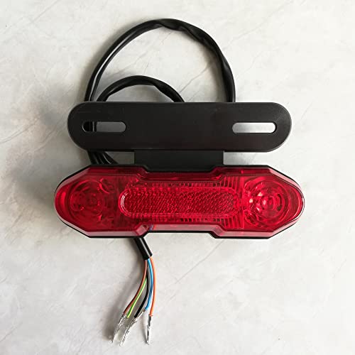 BATLAM Led Motocicleta Luz Traseira Turn Signal Luz De Freio Luz De Cauda Elétrica 12V Para Motocicl