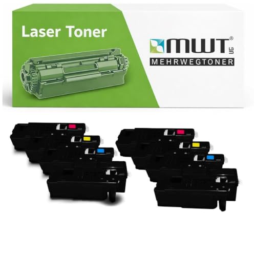 Toner Dell C1760 C1765 : oubliez les pannes d'encre avec ce grand pack de 8 recharges