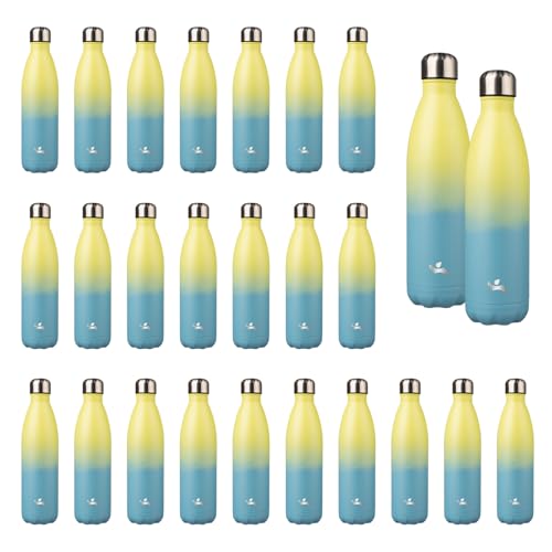 Image of Konokyo 24 Pack 25 oz Insulated Stainless Steel Water Bottle