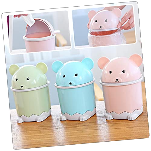 Basurero de Escritorio Happyyami 2 Piezas con Tapa miniatura 4
