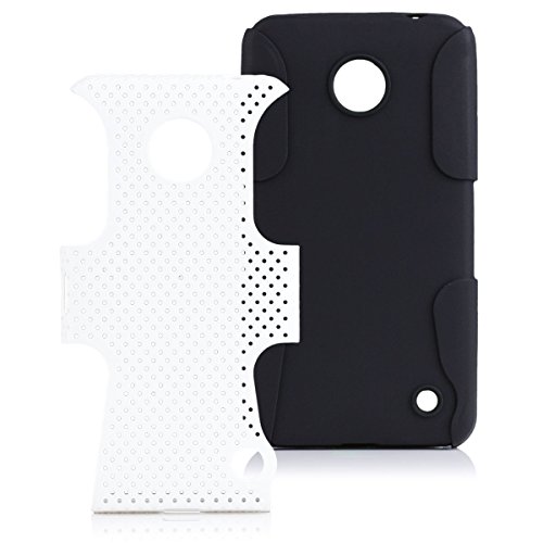 iCues Case Compatible with Nokia Lumia 630/635 2 Part Air White [Screen Protector