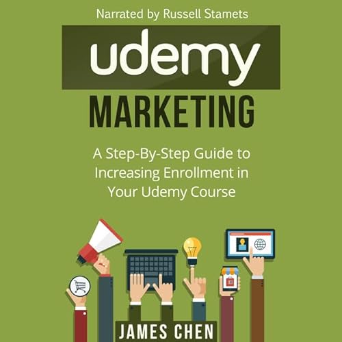 Udemy Marketing Audiolivro Por James Chen capa