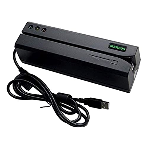 DEFTUN Computer Reader MSR Card 605 for Windows