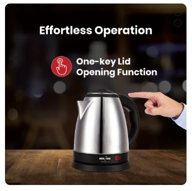 Image of Kenstar Stylee 1.8L 1350W KKSTY18F13SR0-DST Electric Kettle