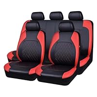 Pu Lederen Stoelhoezen Set voor Ford Focus II Hatchback 2005-2010, Met
