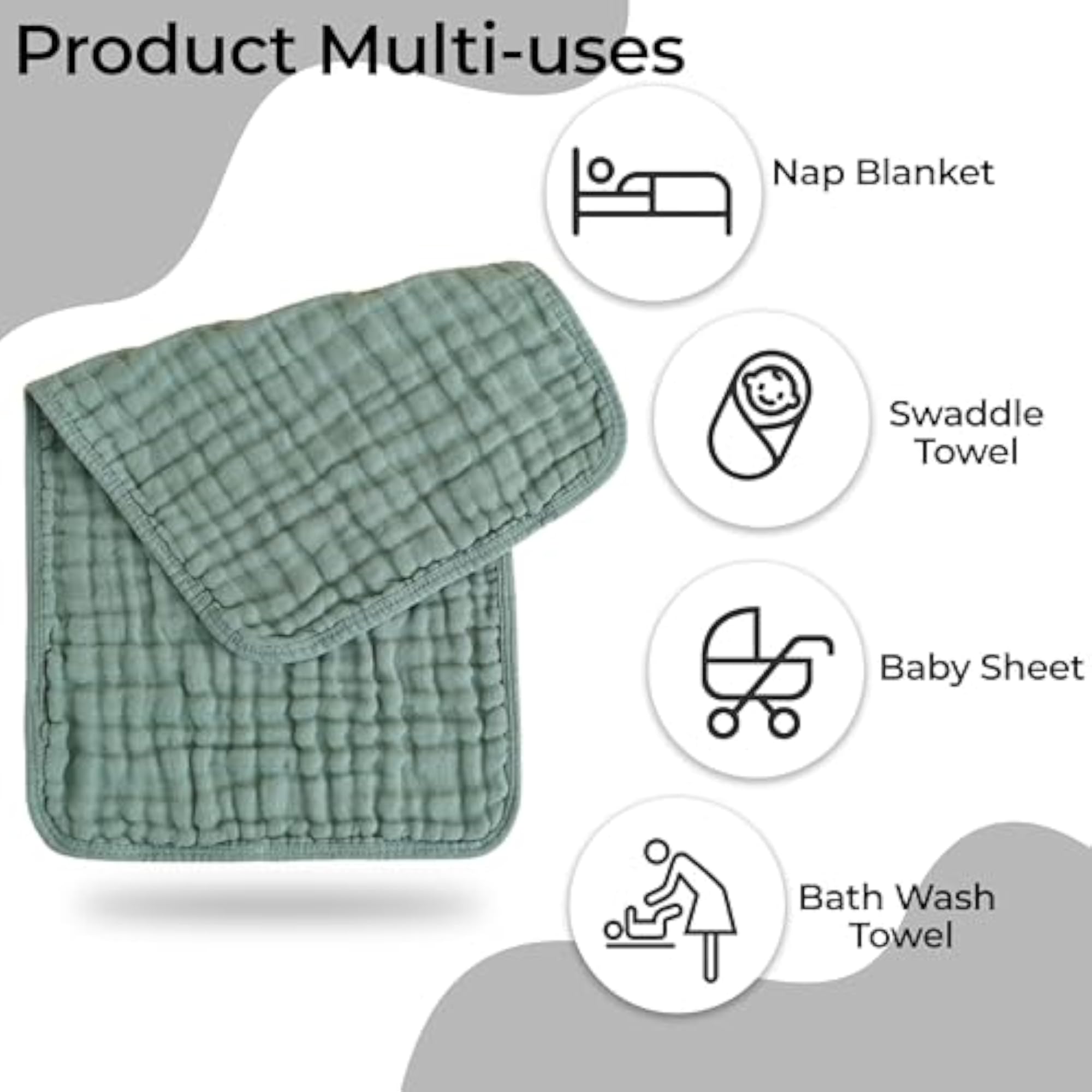 Burp Cloths for Newborn Infants, Essential Baby Care