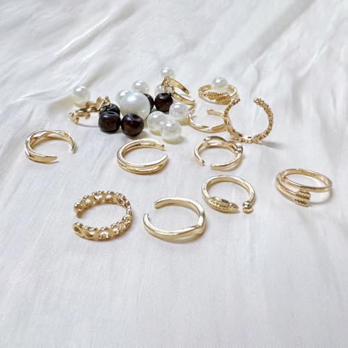 12PCS Toe Rings for Women 14K Gold/Silver Plated Adjustable Toe Ring Set Open Heart Arrow Infinity Rings Beach Foot Jewelry for Summer4