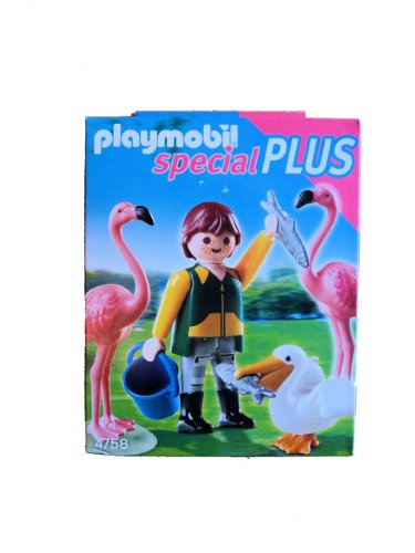 PLAYMOBIL 4758 Tierpfleger mit exotischen Vögeln PLAYMOBIL 4758 Tierpfleger mit exotischen Vögeln