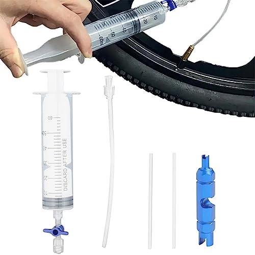 ZLXFT Biciclette Sigillante Tubeless Siringa,Biciclette Siringa per Liquido Sigillante per Tubeless e Strumento di Rimozione,Biciclette Siringa per Liquido Sigillante ZLXFT Biciclette Sigillante Tubeless Siringa,Biciclette Siringa per Liquido Sigillante per Tubeless e Strumento di Rimozione,Biciclette Siringa per Liquido Sigillante