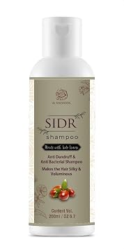 Sidr Shampoo/Made with Sidr Leaves jujube leaves, Cleanses the Hair/Treats Infections & Dandruff 200ml
