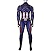 Produktbild DYB Captain America 2 Kostüm Zentai Für Männer Marvel Avengers Superheld Kostüm Bodysuit Onesies Halloween Cosplay Kostüm-Weihnachtsschmuck