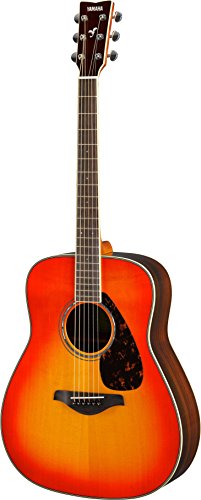 Yamaha Fg830 Solid Top Acoustic Guitar, Autumn Burst #TOP29