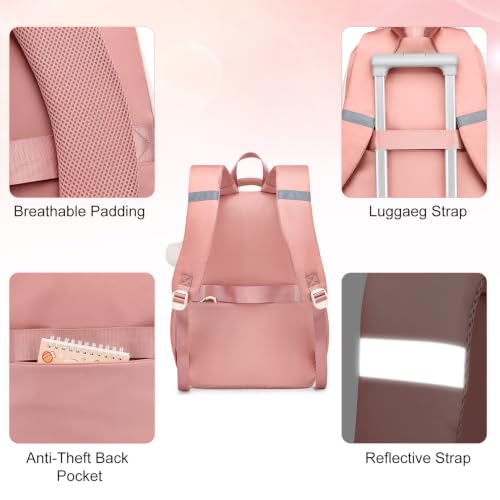 Image of ZUBOND Backpack for Girls, Big Student School Laptop Backpack Teens, College High School Daypack for Women