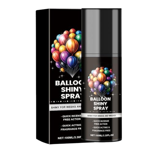 Zunishaone - Miston de pulvérisation de ballon ballon - flacon de booster en latex brillant, revêtement brillant de polissage | Traitement de pulvérisation de ballon ballon brillant pour la décoration d'événements