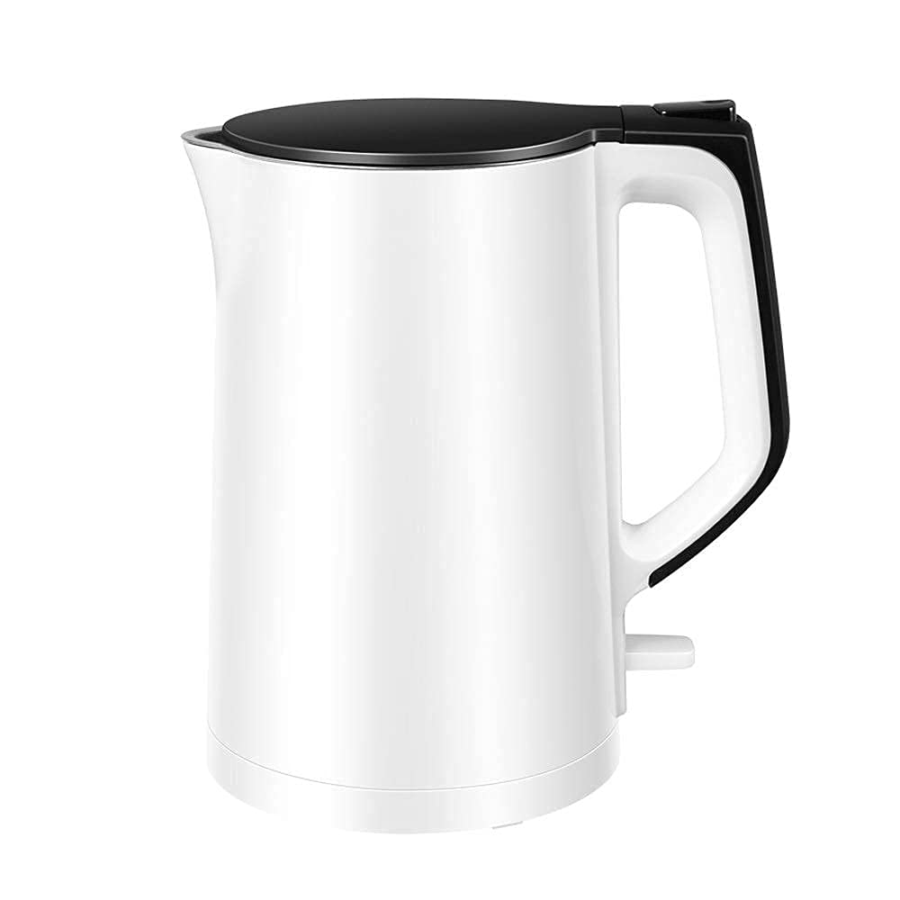 Bouilloire en acier inoxydable 304 blanc anti-éclaboussure avec isolation
