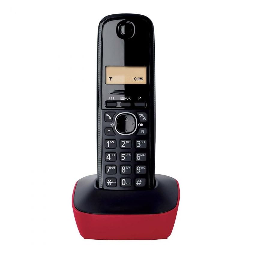 Teléfono Inalámbrico Dúo con Pantalla Digital, Manos Libres, Identificador de Llamadas, Ideal para Uso Doméstico y Oficina.