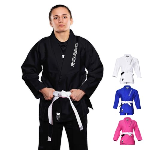 Starpro - Evolve Preencogido Premium Jiu Jitsu, BJJ Gi - Muchos tamaños y Colores - Jujitsu Gi, BJJ Gi Ligero, Jiu Jitsu Gi, Juijitsu Gi, Gi BJJ, BJJ Gi Hombres