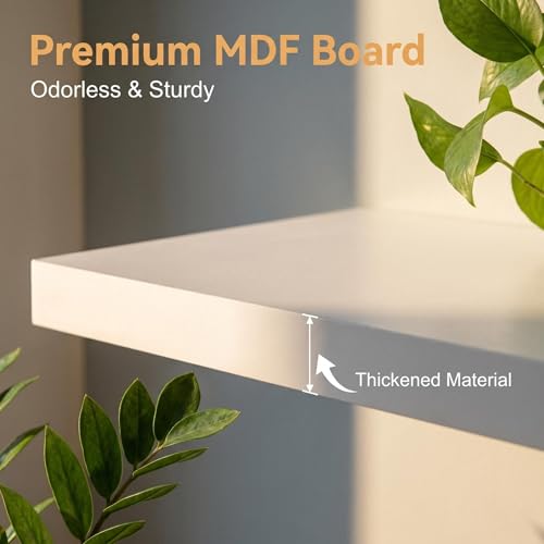 Étagère murale bois robuste pour optimiser les petits salons encombrés - 5