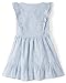 Gymboree,Girls,and Toddler Linen Summer Dresses,Linen Blue,6