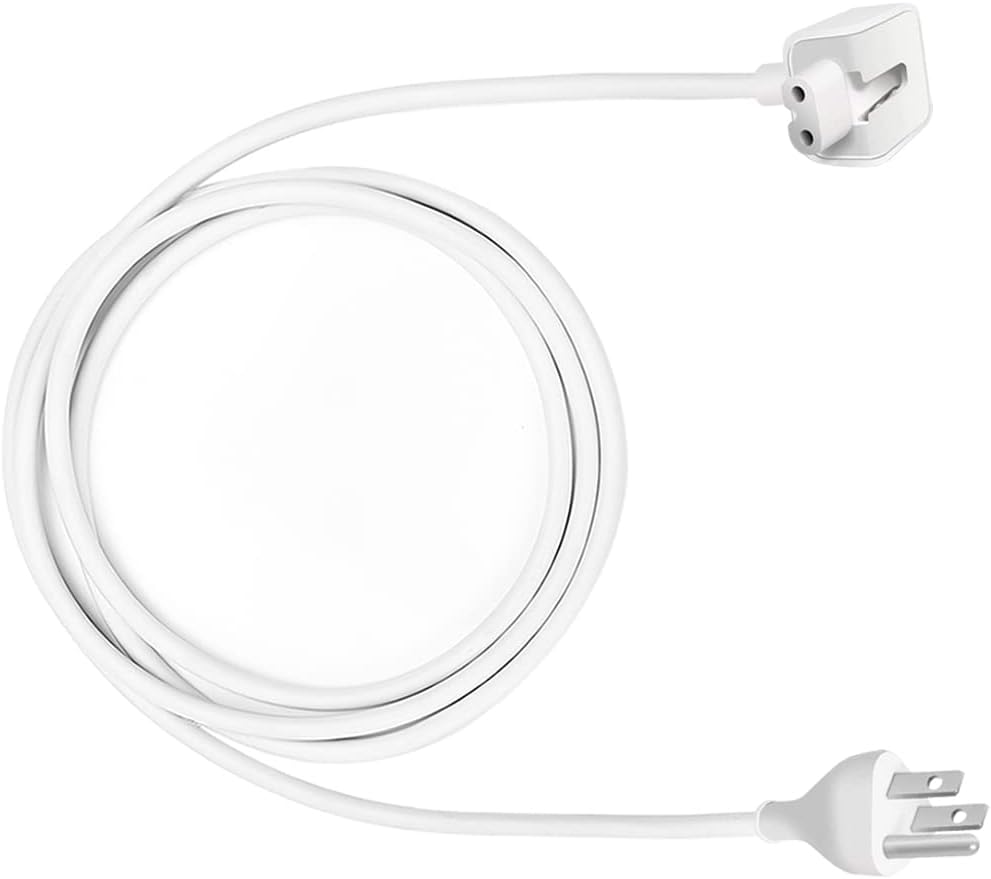 LEAGY Power Adapter Extension Wall Cord Cable for Mac iBook MacBook Pro Us Plug 6 ft