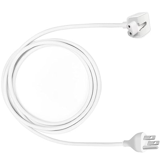 LEAGY Power Adapter Extension Wall Cord Cable for Apple Mac iBook MacBook Pro Us Plug 6 ft