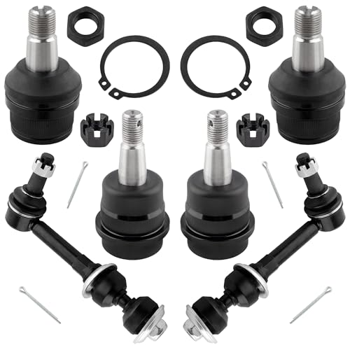 MYSMOT K7280 K8195 K3134 Front Upper & Lower Suspension Ball Joints Stabilizer…