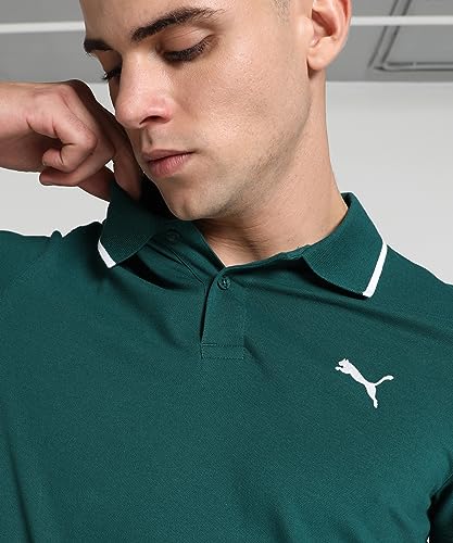 Image of Puma Men's Solid Slim Fit T-Shirt