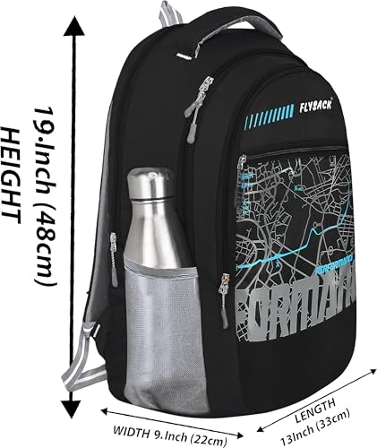 Image of Large 40 L Laptop Backpack Unisex Bag Office /School /College /Business 130