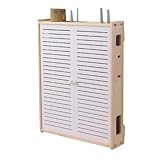 Facile da montare: il semplice processo di installazione consente un rapido montaggio o smontaggio. Il design può essere montato a parete con viti e include piastre metalliche invisibili per un look elegante.