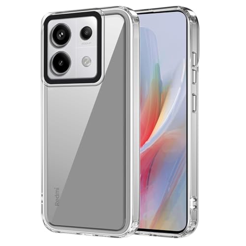 Image of NDCOM for Redmi Note 13 Pro 5G Back Cover | Poco X6 5G Back Cover | Redmi Note 13 Pro Cover Transperent Back Case