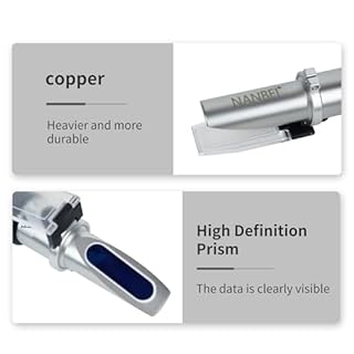 NANBEI 0-80% Brix Meter Refractometer,brix Meter,Refractometer Sugar, Refractometer,brix Refractometer for Measuring Sugar Content in Fruit,Maple Syrup and Other Sugary Drink